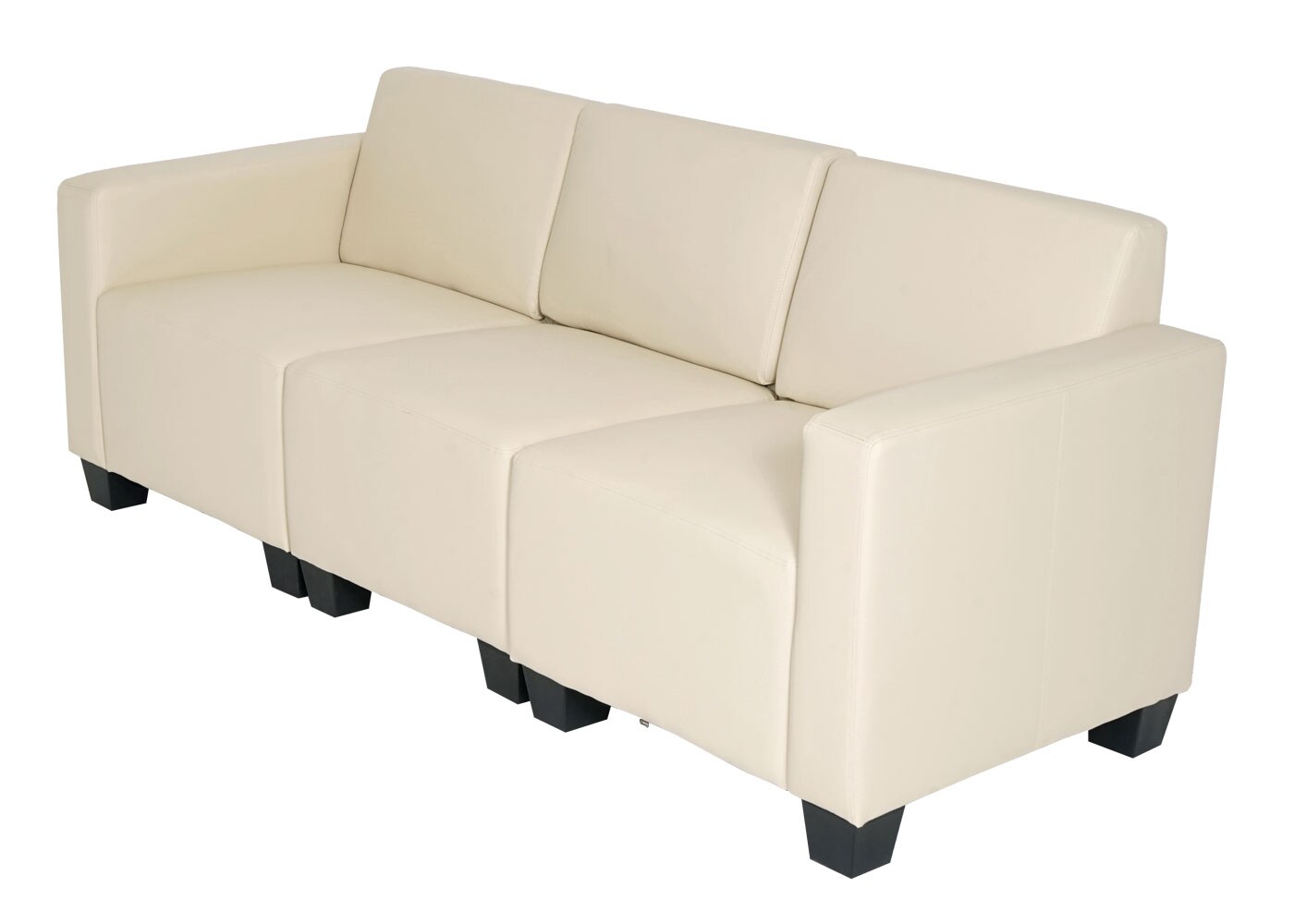 Modular 3-Sitzer Sofa Moncalieri ~ creme