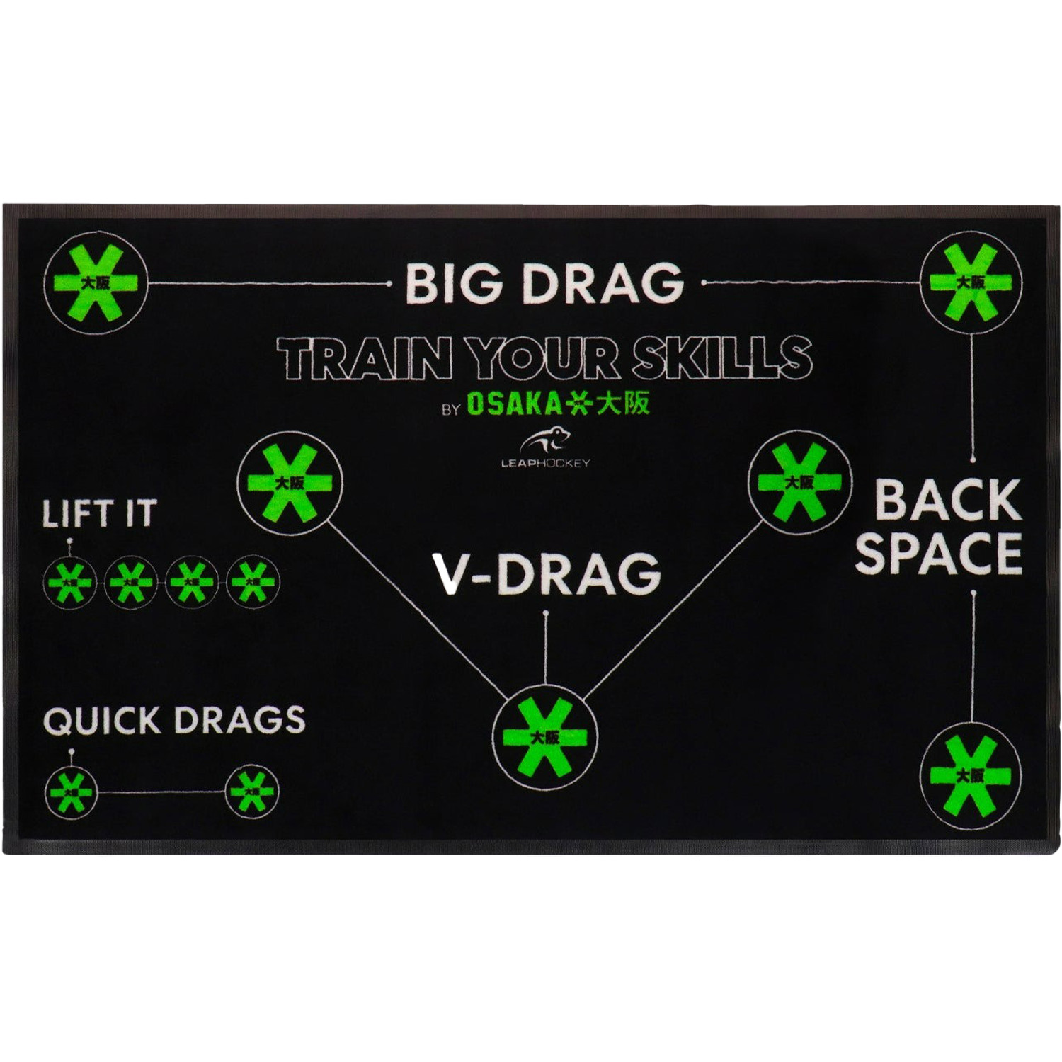 Osaka Hockey Skill Trainingmat 150x90