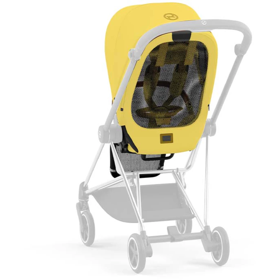 cybex PLATINUM Kombikinderwagen New Mios Matt Black Mustard Yellow