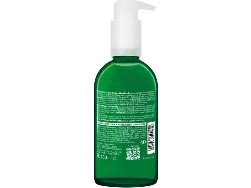 WELEDA Reinigungsgel Deep Cleansing Gel 150 ml Feuchtigkeitsspendendes Waschgel für normale bis Mischhaut