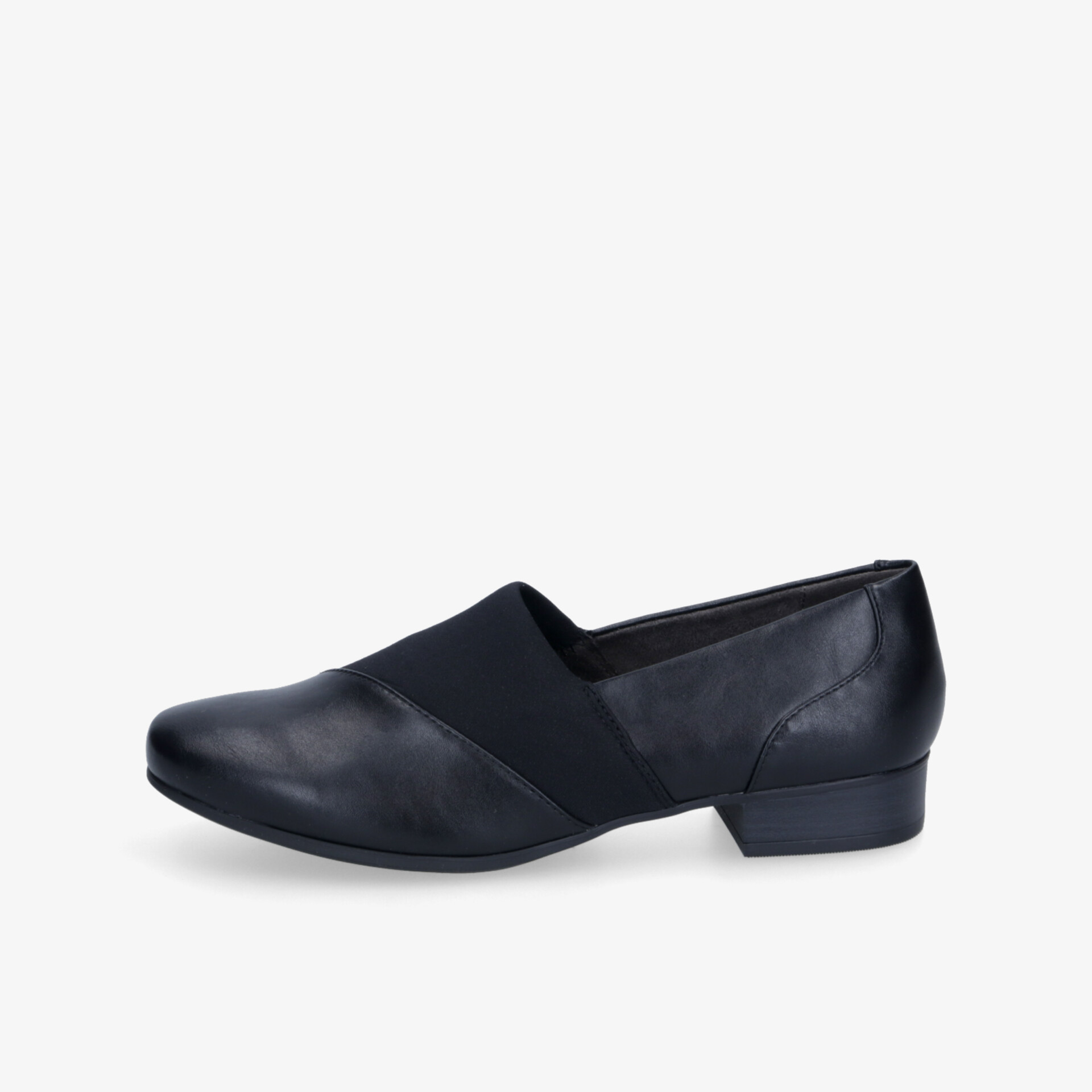 Jana Damen Halbschuhe schwarz