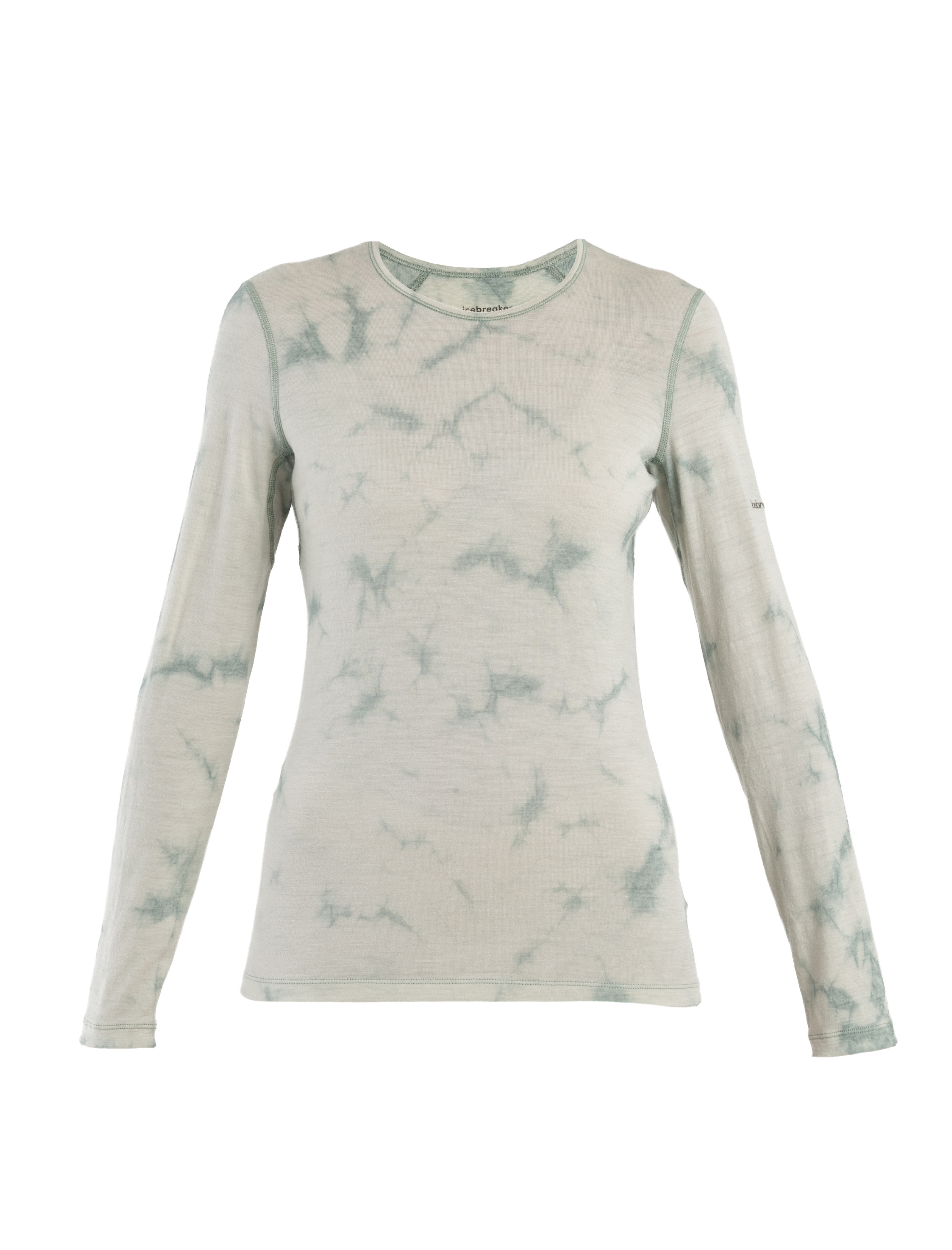 W Merino 200 Oasis LS Crewe Cloud Dye
