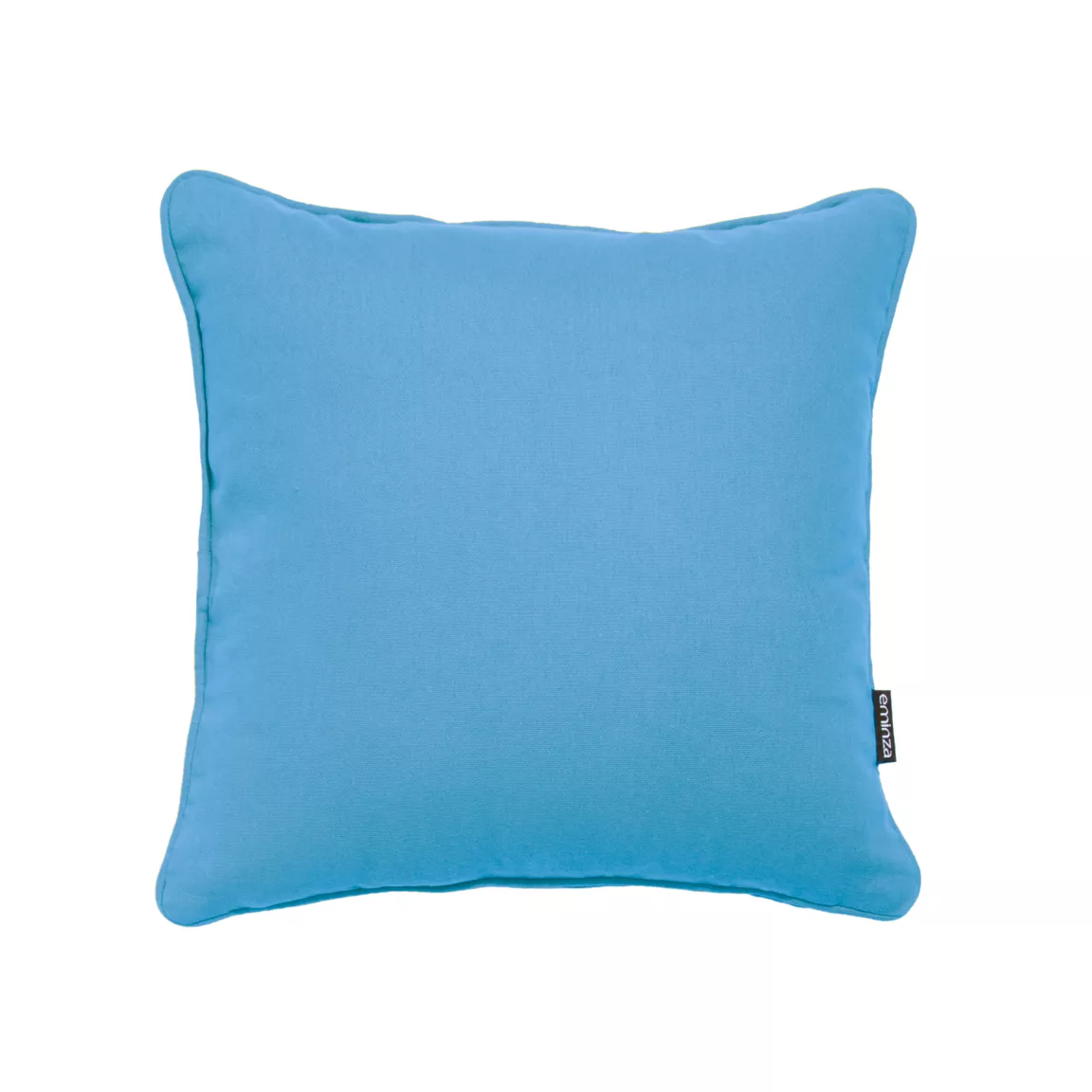 Coussin carré coton (40 x 40 cm) Pixel Bleu turquoise
