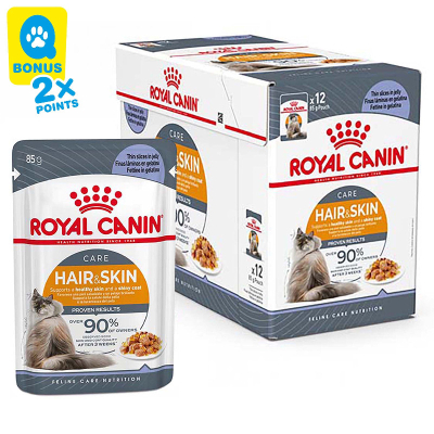 Royal Canin Hair & Skin in Gelée