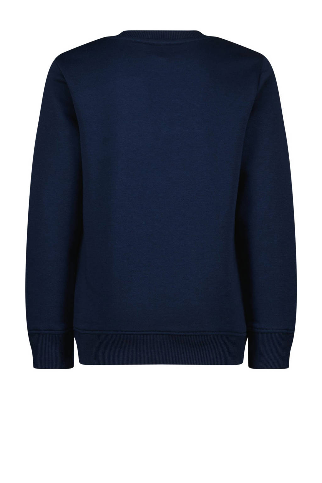 Vingino sweater Basic met printopdruk donkerblauw
