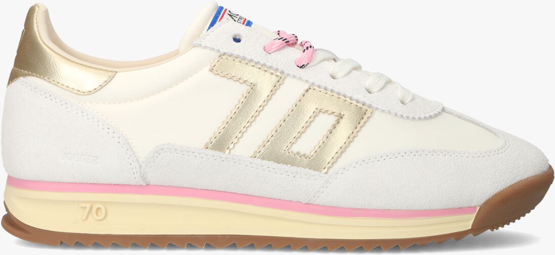witte back70 lage sneakers jogger