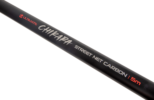Épuisette télescopique Ultimate Chikara Carbon Street Tele Net 5m