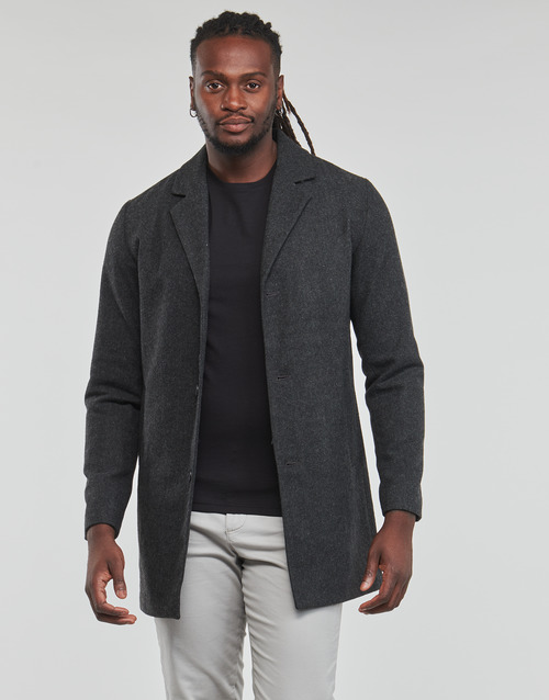 Jack & Jones - JJTOMMY WOOL COAT Gris