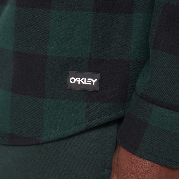 Chemise OAKLEY BEAR COZY FLANNEL HUNTER GREEN BLACK CHECK