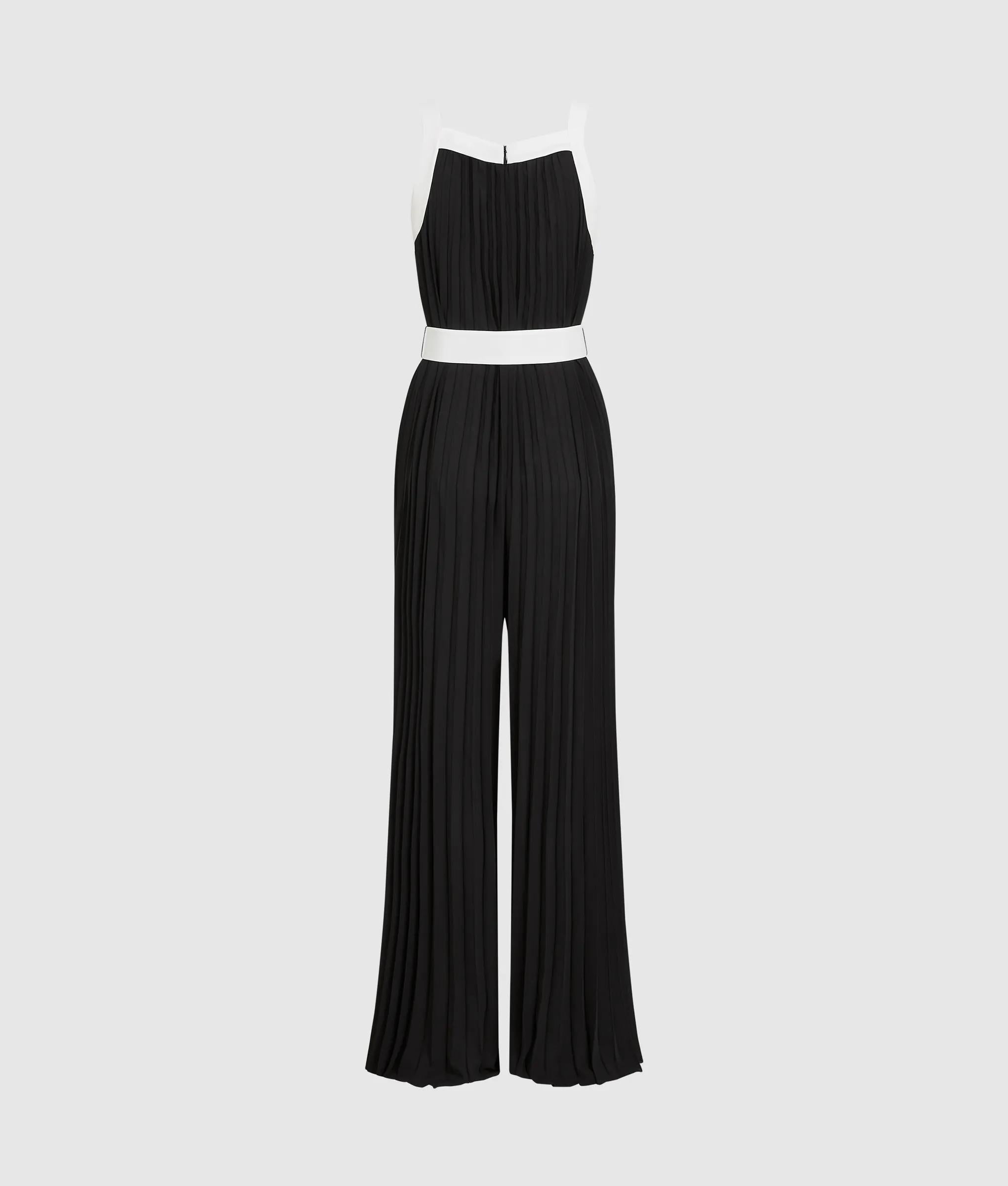 Geplooide jumpsuit