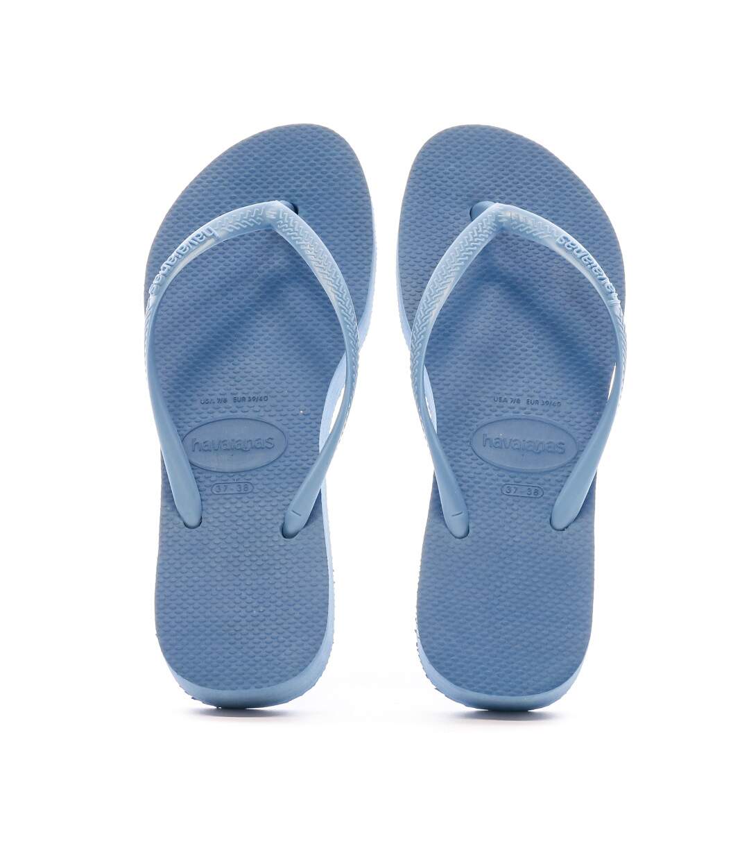 Tongs Bleu Femme Havaianas Slim Flatform Glitter