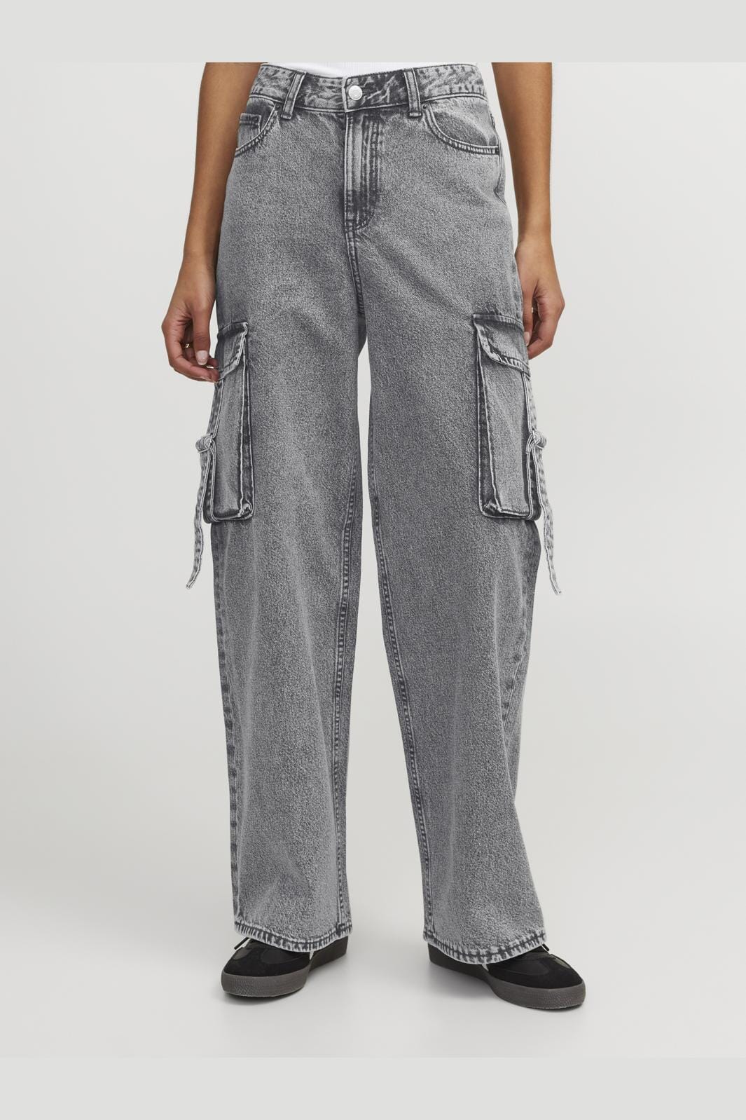Jjxx Jxtokyo Wide Cargo Jeans 4634492 grey denim