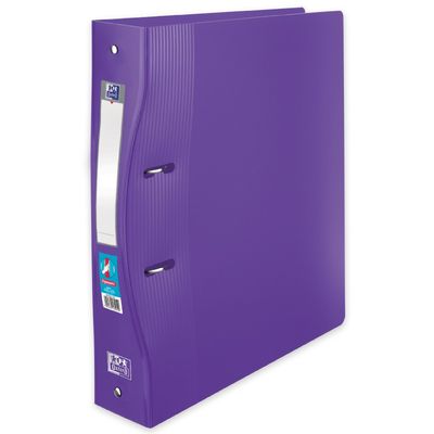 Oxford School Life - Classeur à anneaux - Dos 60 mm - A4 Maxi - pour 100 feuilles - disponible dans différentes couleurs