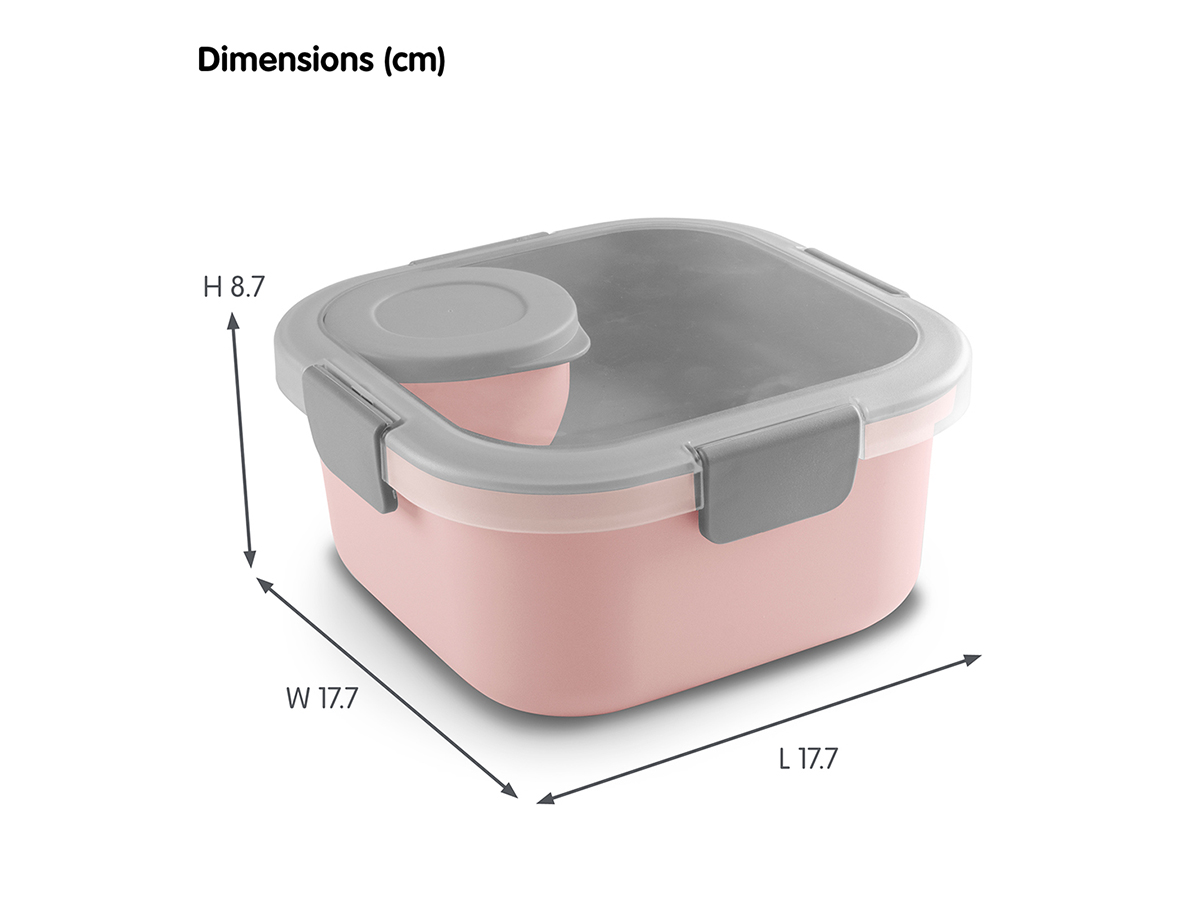 Sunware sigma home food set van 2 lunchbox - roze