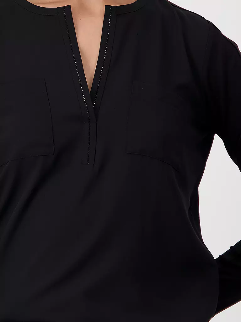 MONARI Blusenshirt schwarz