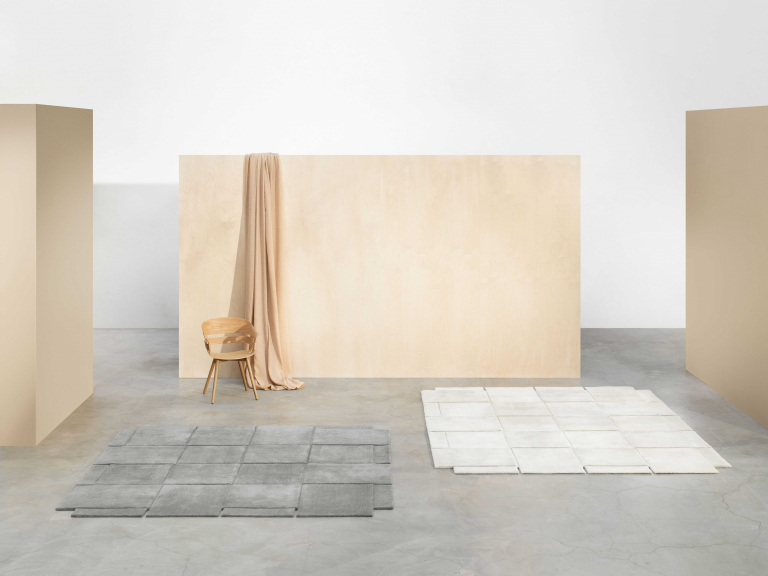 Design House Stockholm Basket vloerkleed 245x245 beige
