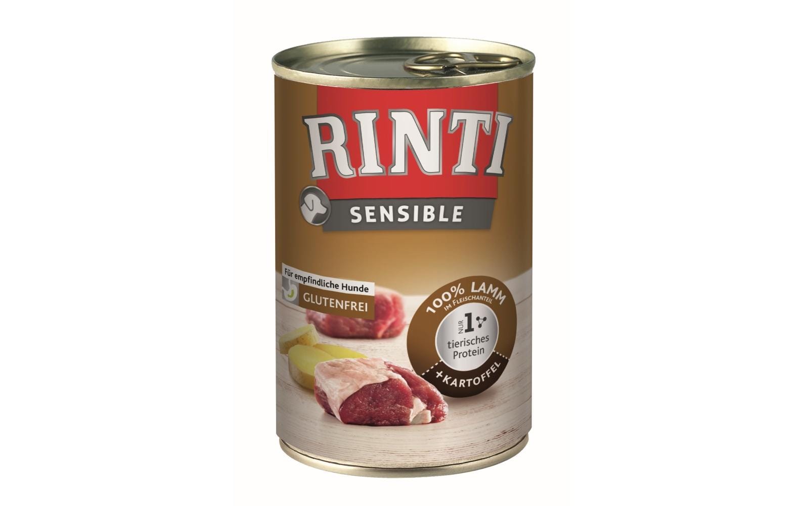 Nassfutter Sensible Dose Lamm + Kartoffel, 12 x 400 gAlleinfuttermittel für ausgewachsene Hunde