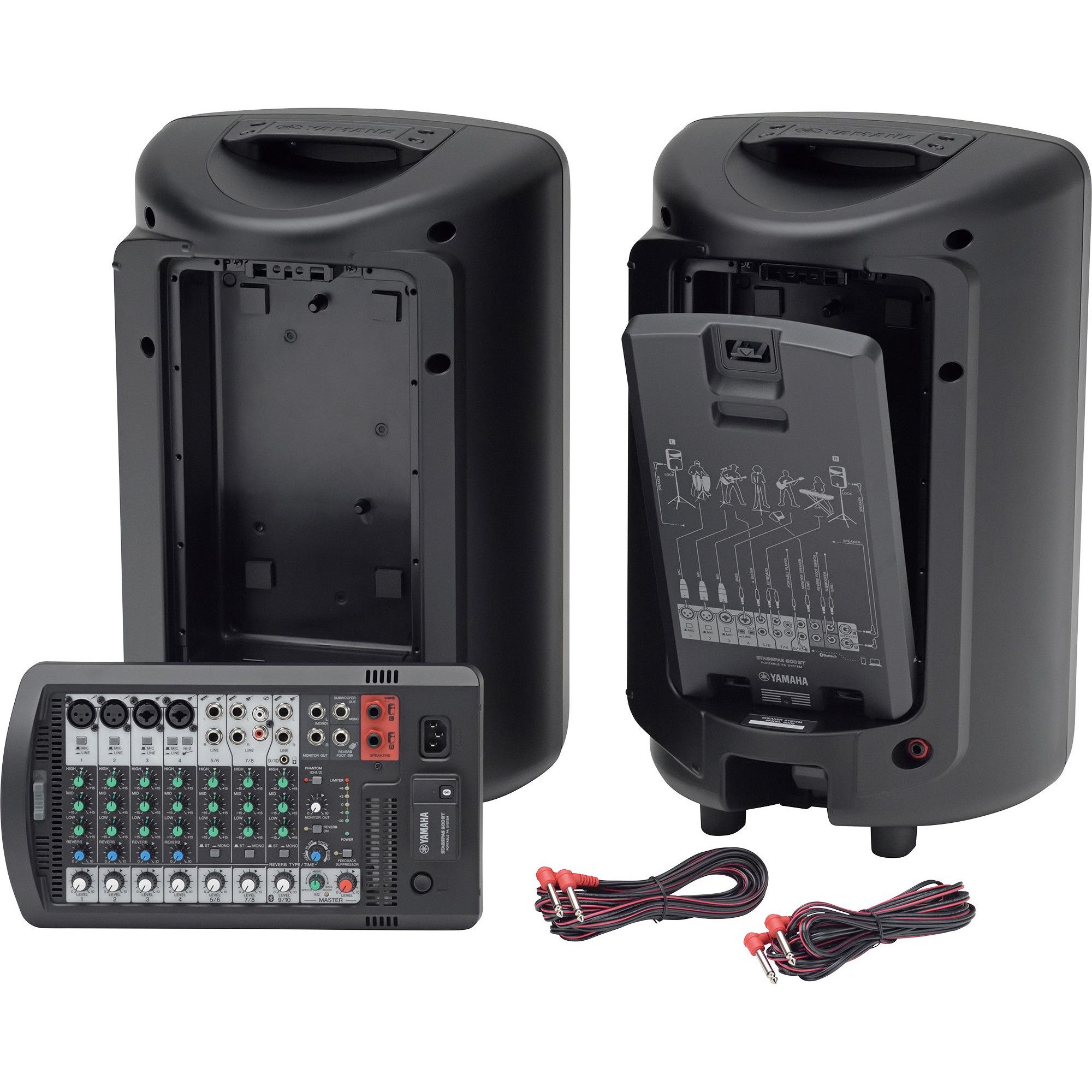 Yamaha Stagepas 600BT draagbaar PA-systeem