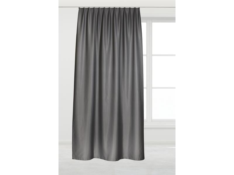 Casa Leon Verdunklungsvorhang mit Faltenband 135 cm x 245 c Verdunkelnder Fertigvorhang