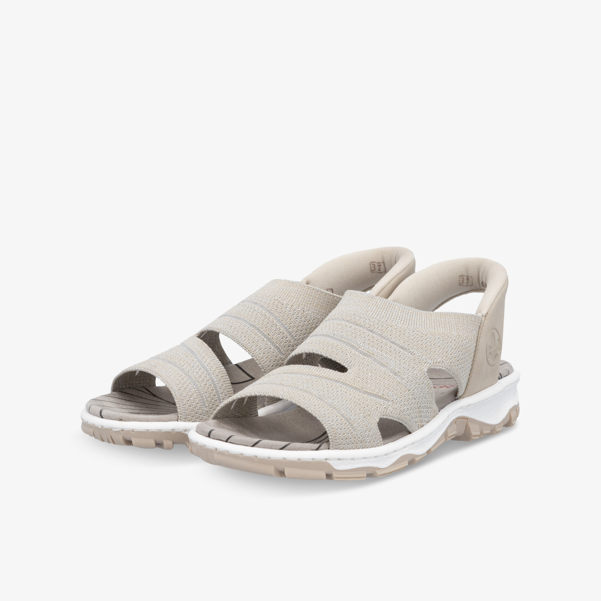 rieker Damen Sandalen beige