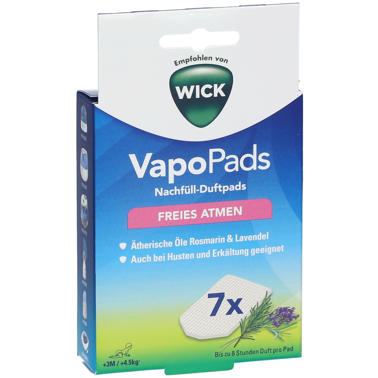 WICK VapoPads® Rosmarin-Lavendel Nachfüll-Duftpads