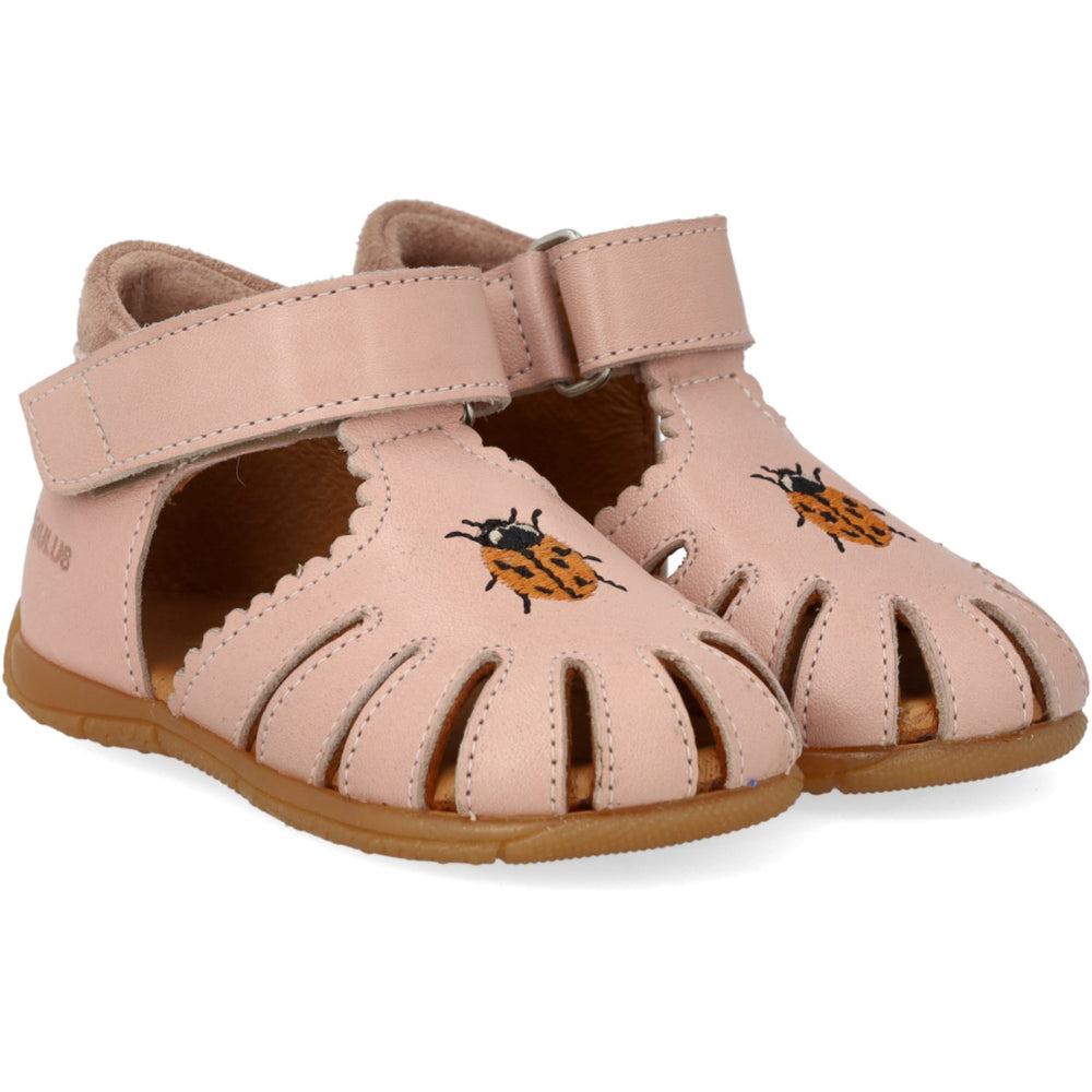 Køb Angulus Rosebud/Rosebud Sandal Med Broderi