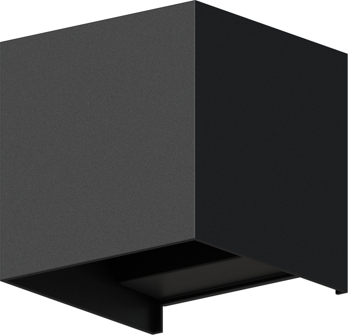 Calex wandlamp Bari zwart 10 x 10 x 10 cm