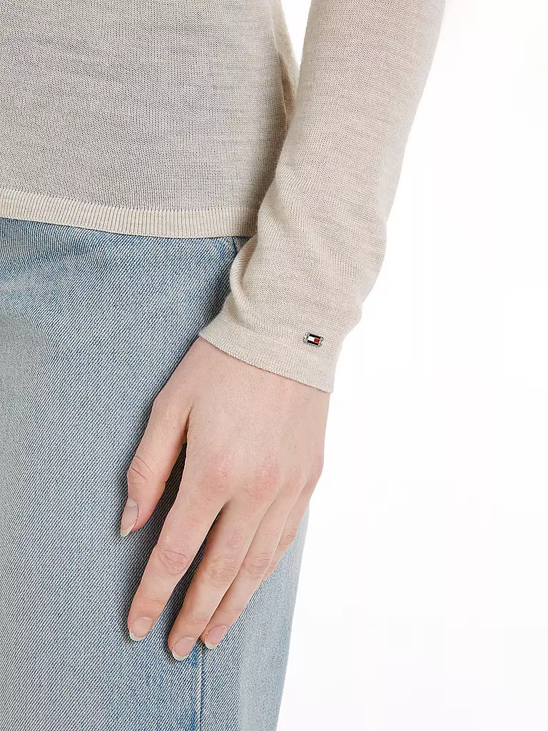 TOMMY HILFIGER Rollkragenpullover beige