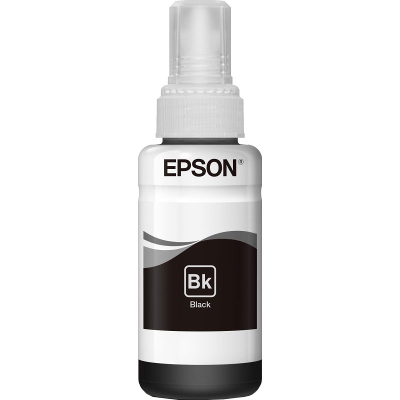 EPSON Bidon d'encre N°664 Noir pour imprimante à réservoir d'encre