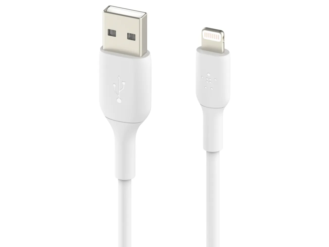 Belkin BoostCharge - Lightning-kabel - Lightning han til USB han - 3 m - hvid