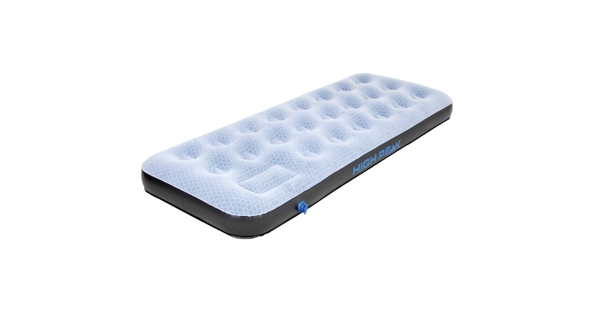High PeakAir bed Single Comfort Plus luchtbed  (Grijs/blauw)