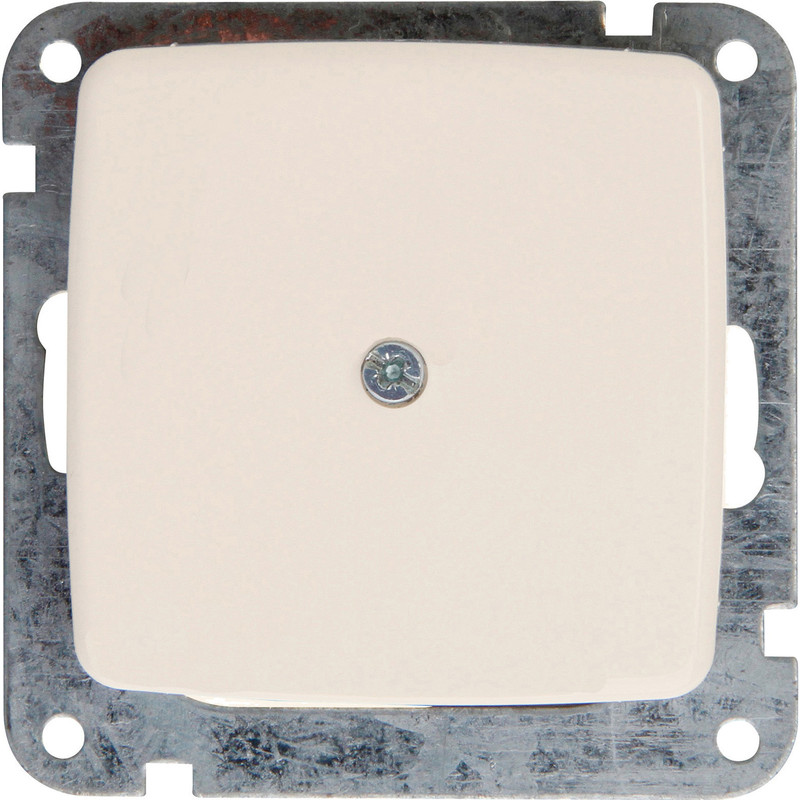 Kopp Rivo blindplaat Glanzend wit RAL 9010