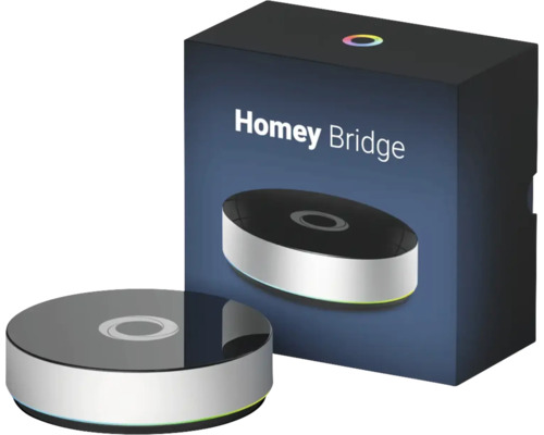 Homey Bridge Smart Home Hub voor huisautomatisering - met Z-Wave Plus Zigbee Wi-Fi