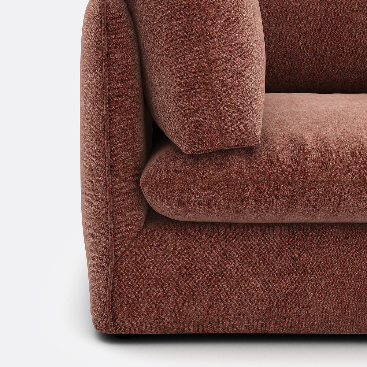 LA REDOUTE INTERIEURS<br>Poltrona XL em tecido misto Malo