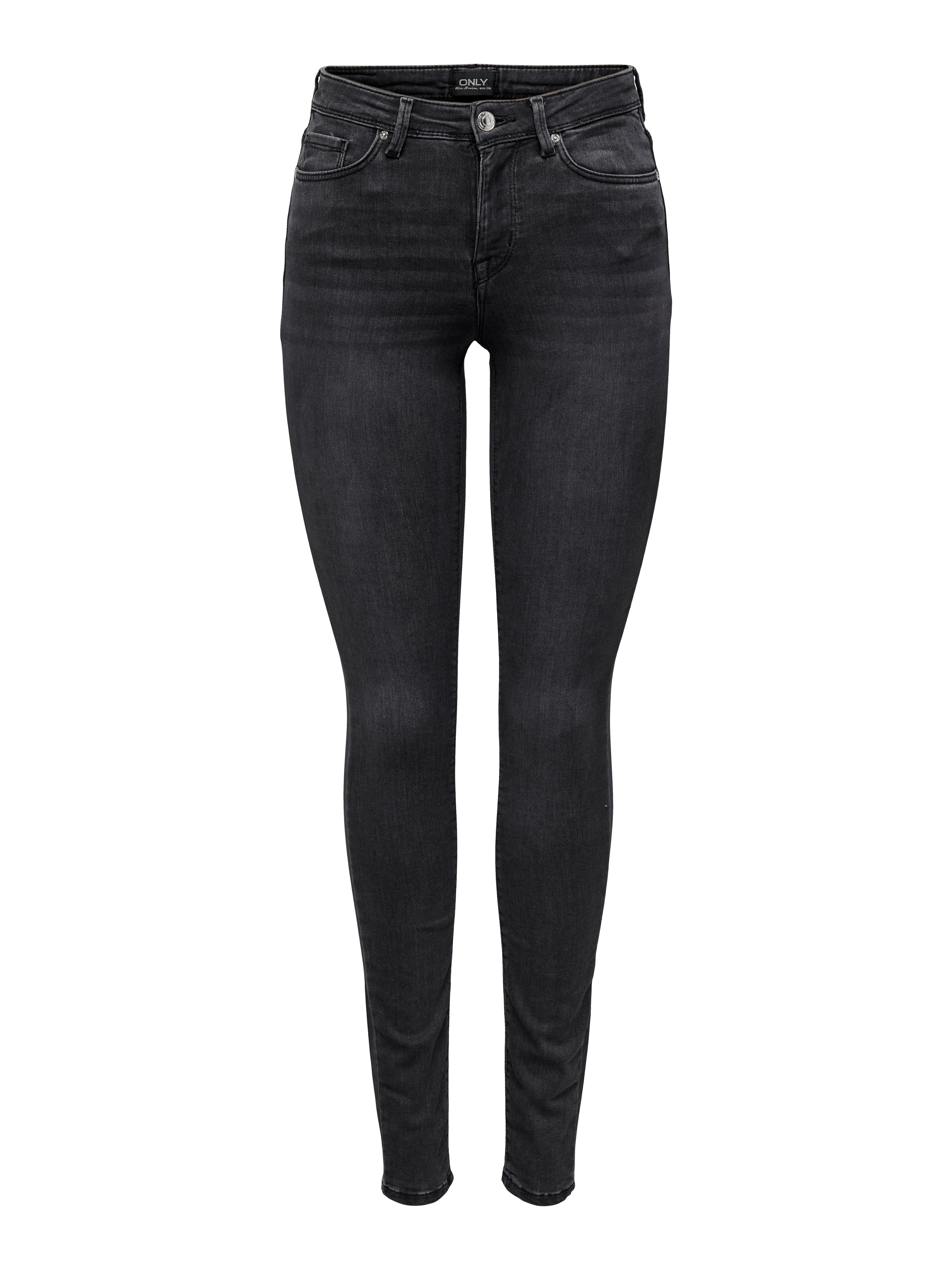 ONLIDA Mittlere Taille Skinny Fit Jeans Grey Denim