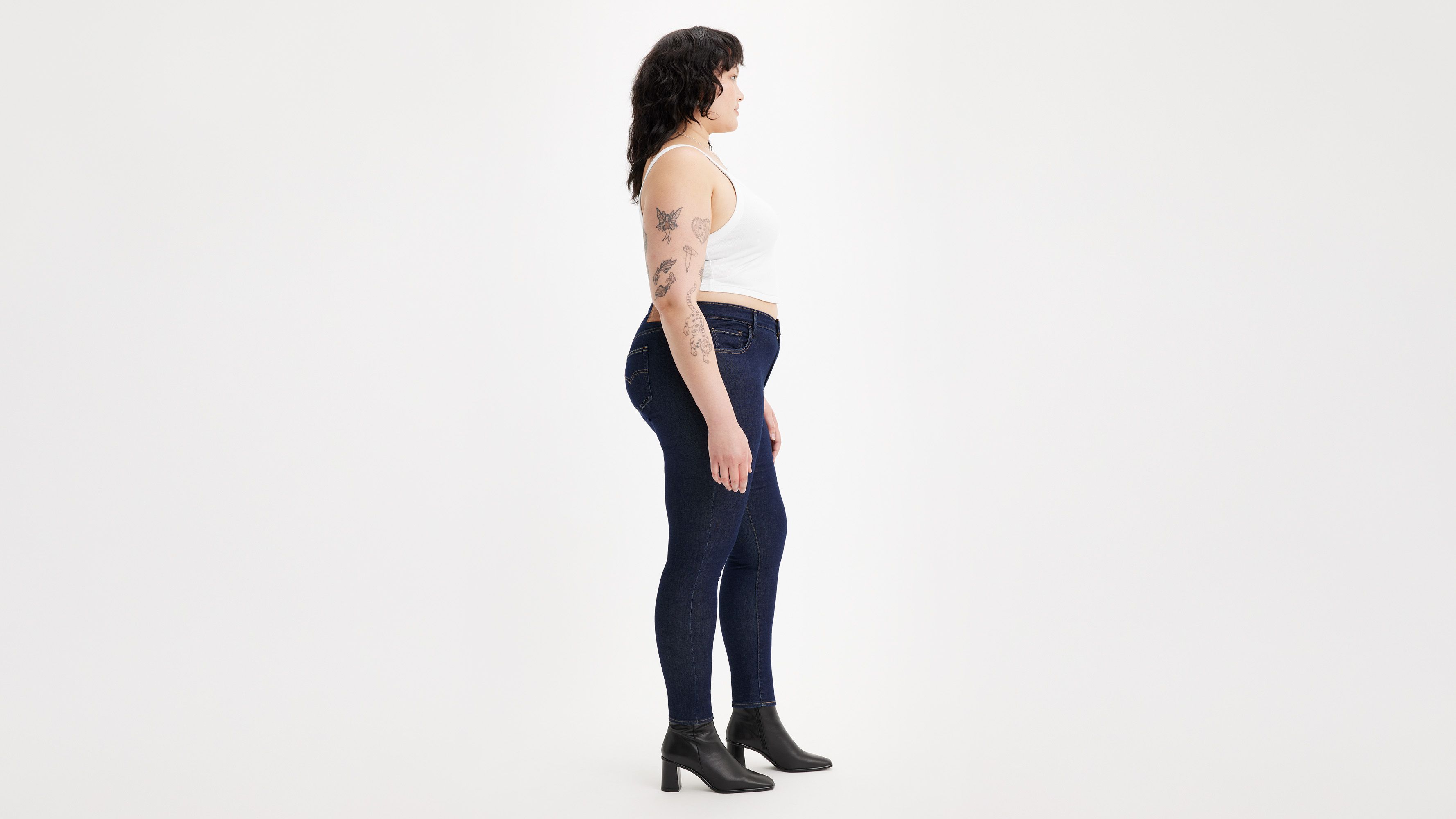 Jean Super Skinny taille haute 720™ (Plus) - Deep Serenity - Bleu