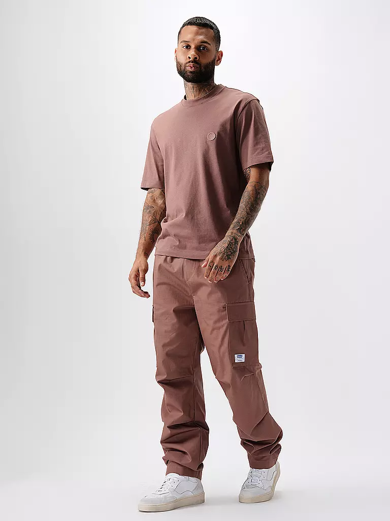 HUGO T-Shirt NILEY braun