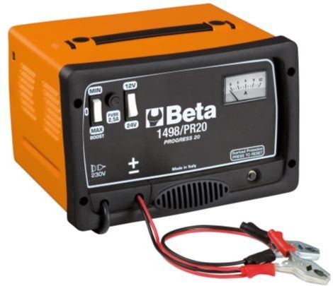 Beta - 1498/Pr20 Acculader - 12/24V - Semiprofessioneel - CE-gecertificeerd