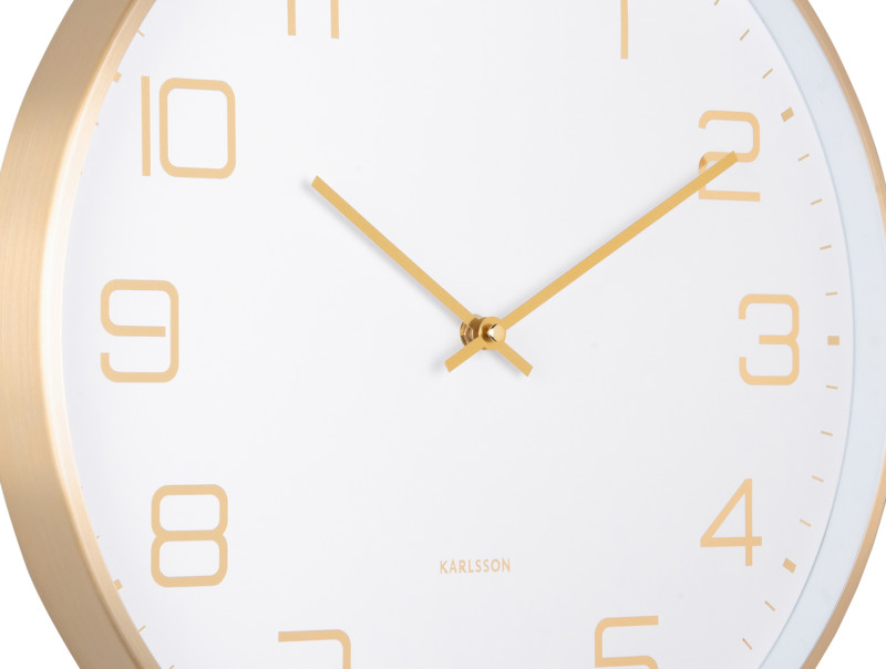 Wall Clock Elegance Glow KA5973BK Black