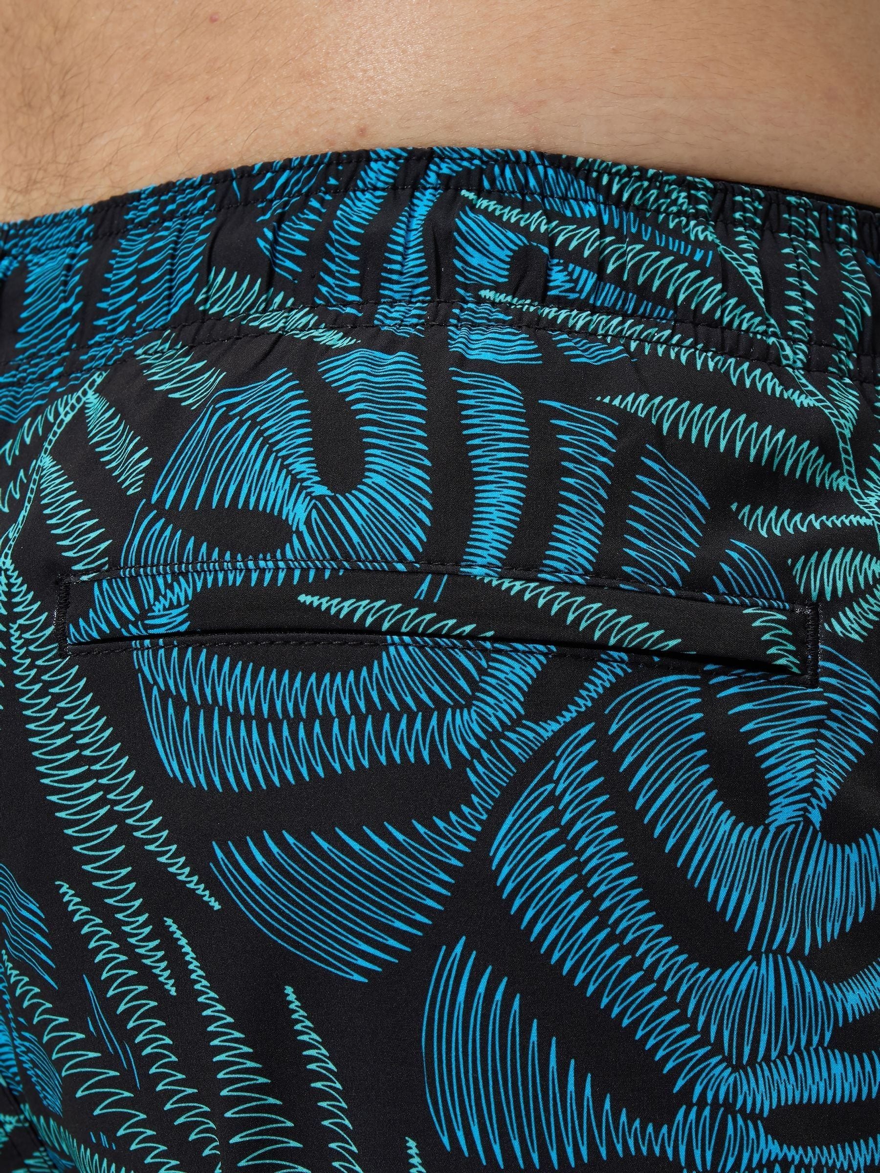 Zwart - Speedo print Redondo Edge volleyshorts met print 16