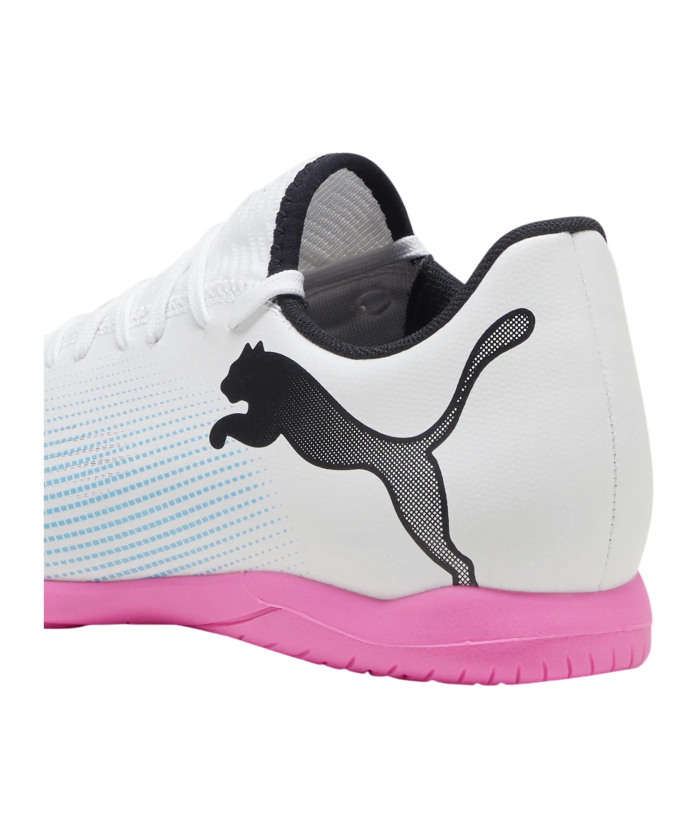 PUMA FUTURE 7 Play IT Halle Phenomenal Weiss Schwarz Pink F01