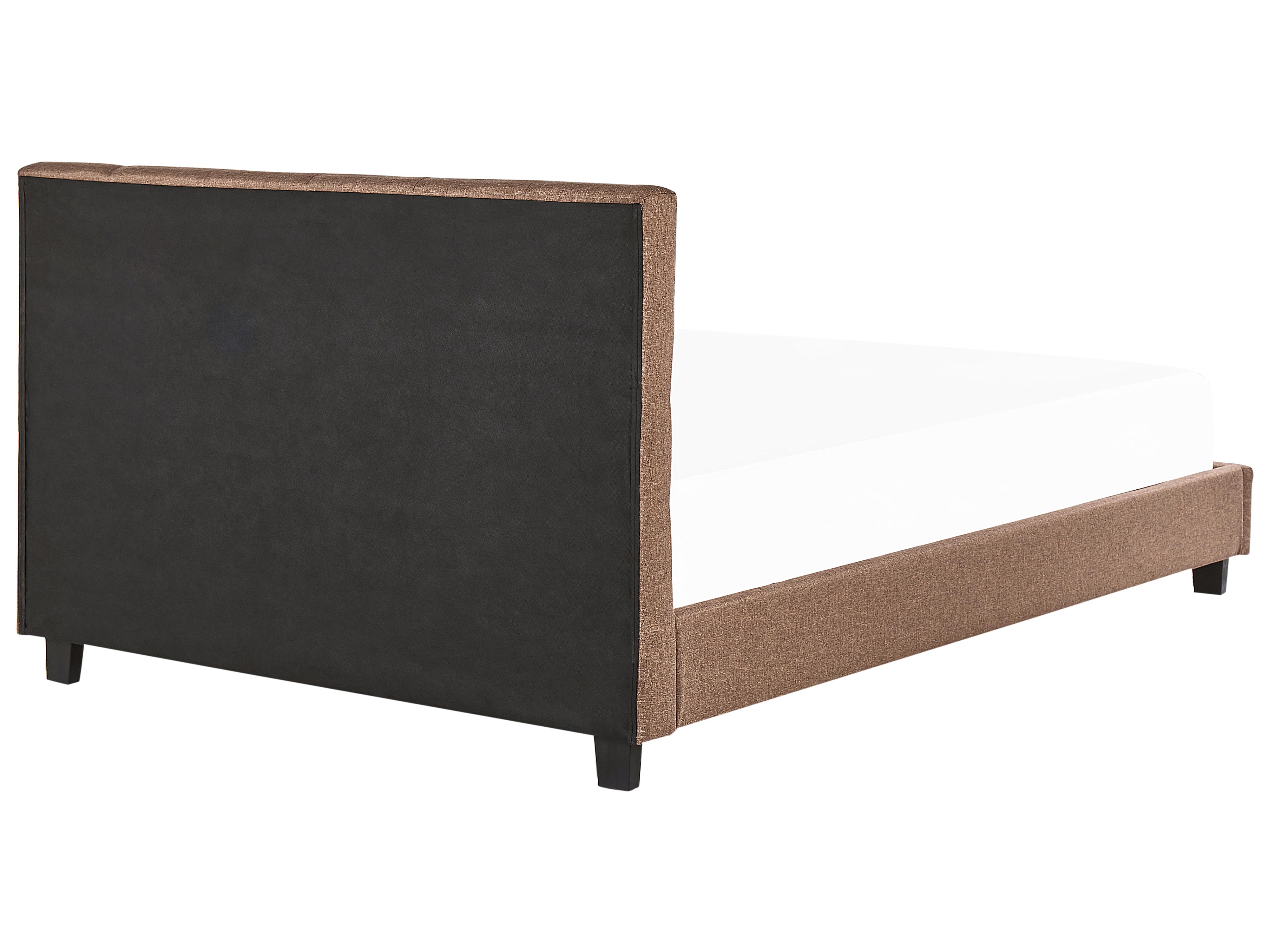 Bed Stof LA ROCHELLE 180 x 200 cm Bruin