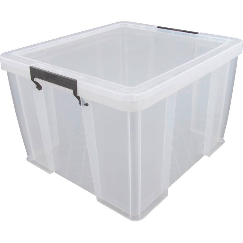 Boîte de rangement plastique 48 L WHITEFURZE Allstore - incolore