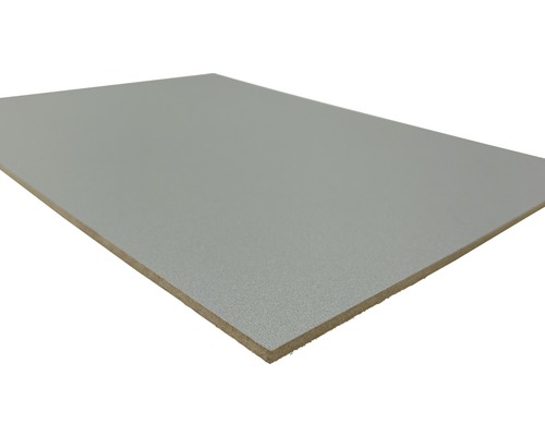 Dunne MDF-plaat met vaste afmetingen, aan één zijde zilver, 800 x 600 x 3 mm