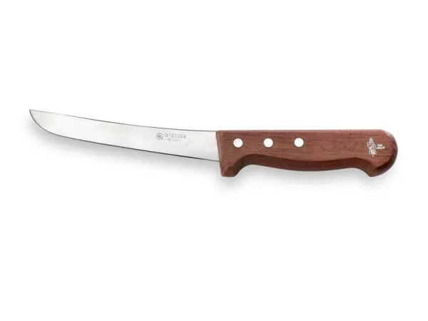 Udbenerkniv m/luftlommer Victorinox Fibrox klinge 15 cm Rød,6 stk/krt
