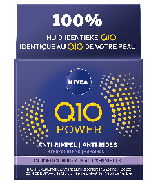 Nivea Anti-rimpel nachtcreme Q10 power