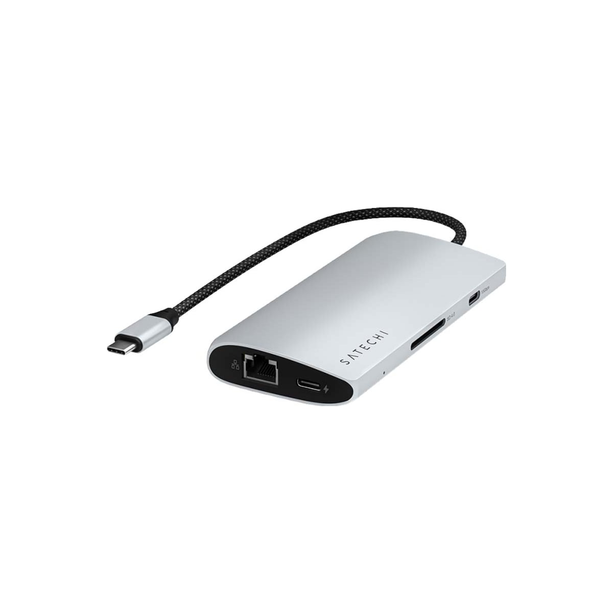 Satechi USB-C 8K Ethernet V3 Multiport USB hub (Silver)