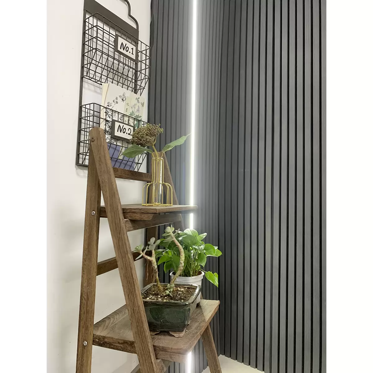 Akkustikpaneel Black Oak Eiche,schwarz