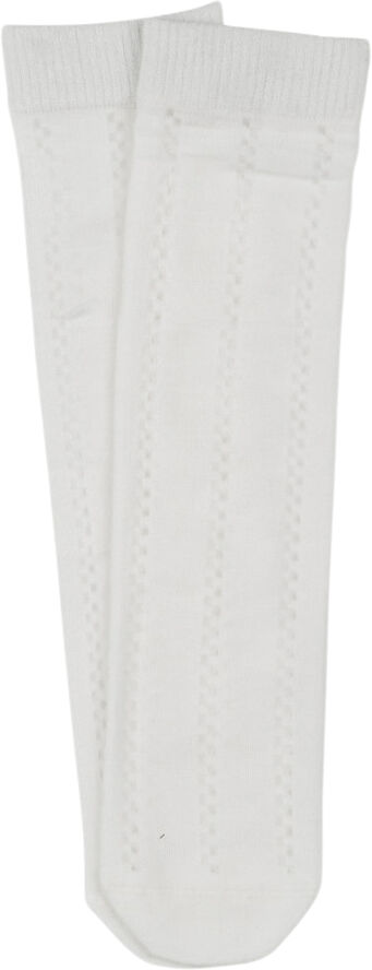Sui Ava Favorite Socks White w. small stribe