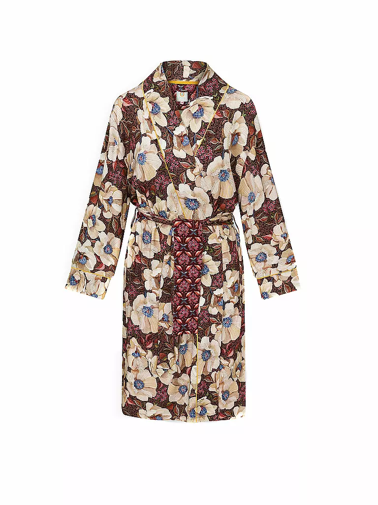 PIP STUDIO Morgenmantel - Kimono NISHA ROSITA braun